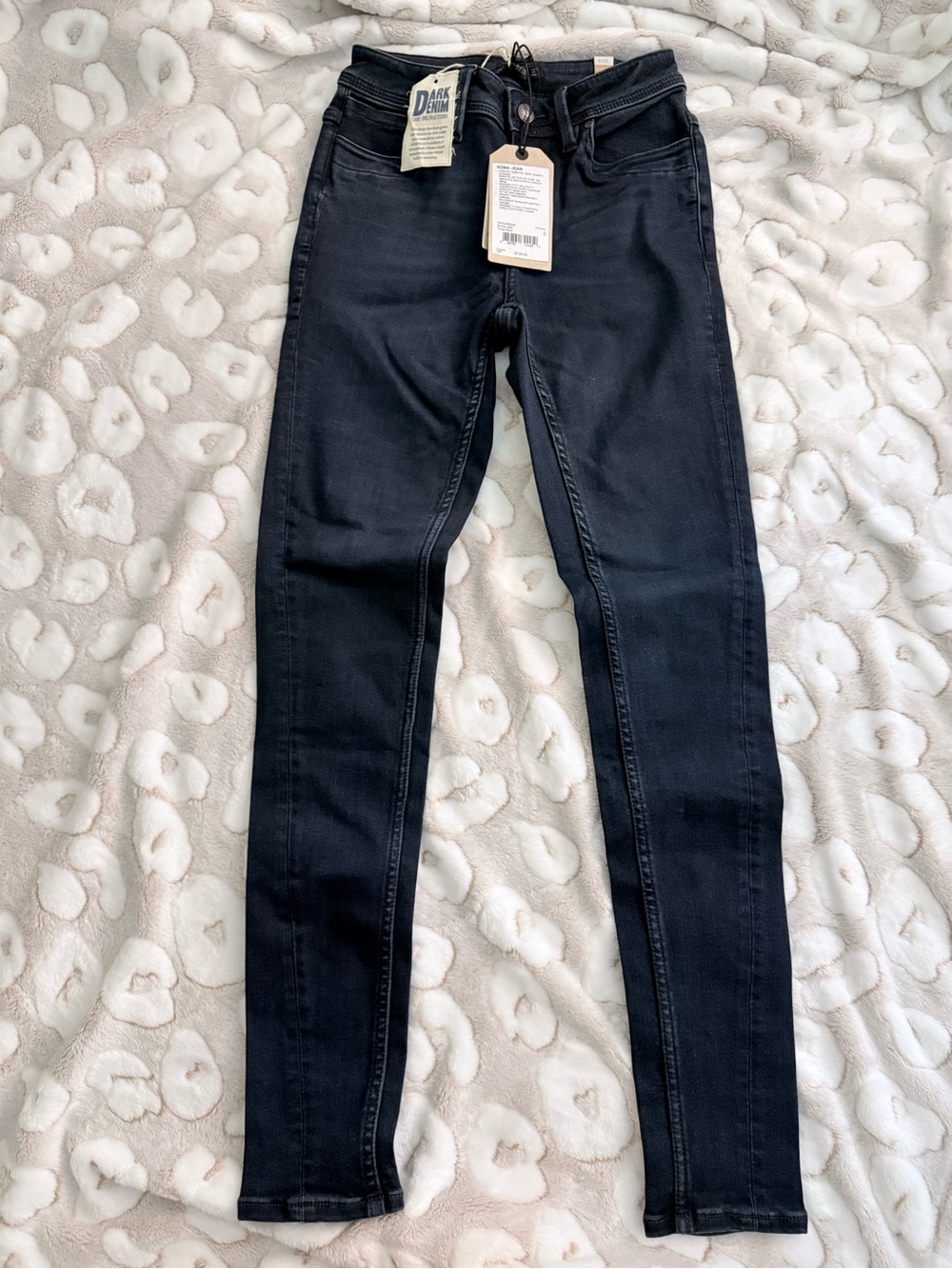 Prana Women’s Skinny Jeans - Black Wash Size 25 / 0 NWT E16